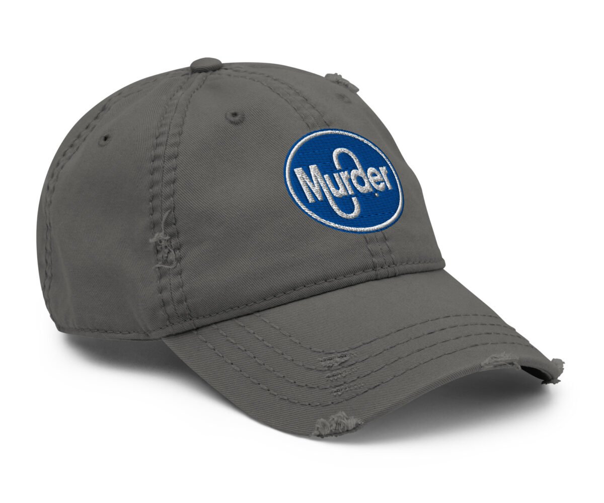 distressed dad hat