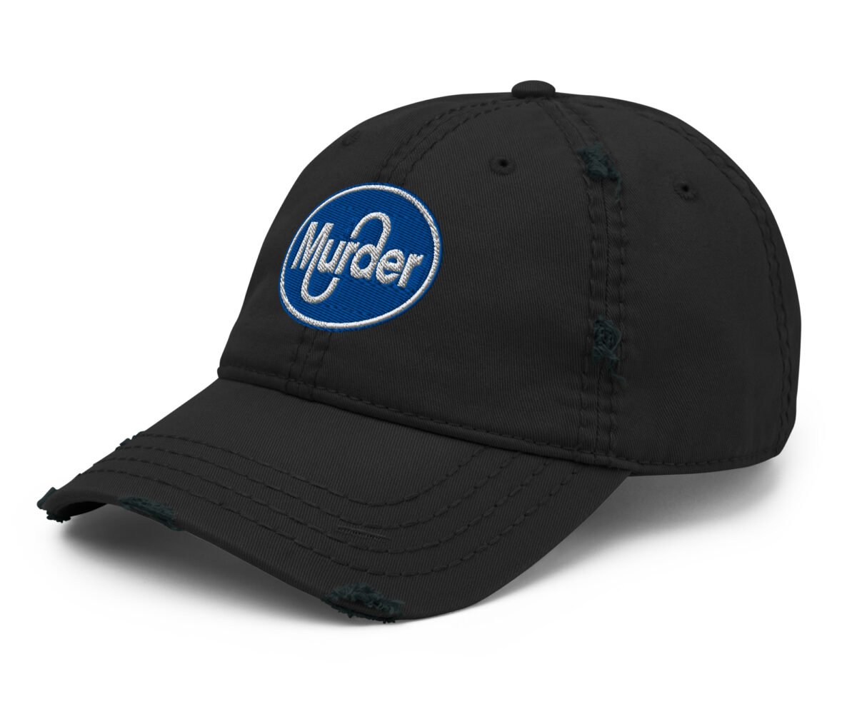 distressed dad hat