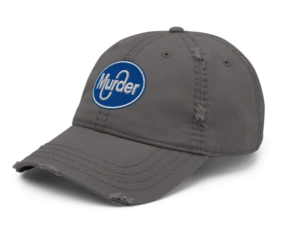 distressed dad hat