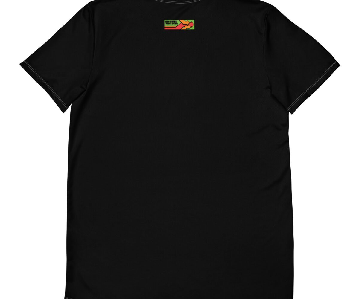 Kenwood black color back view with a company logo at the top